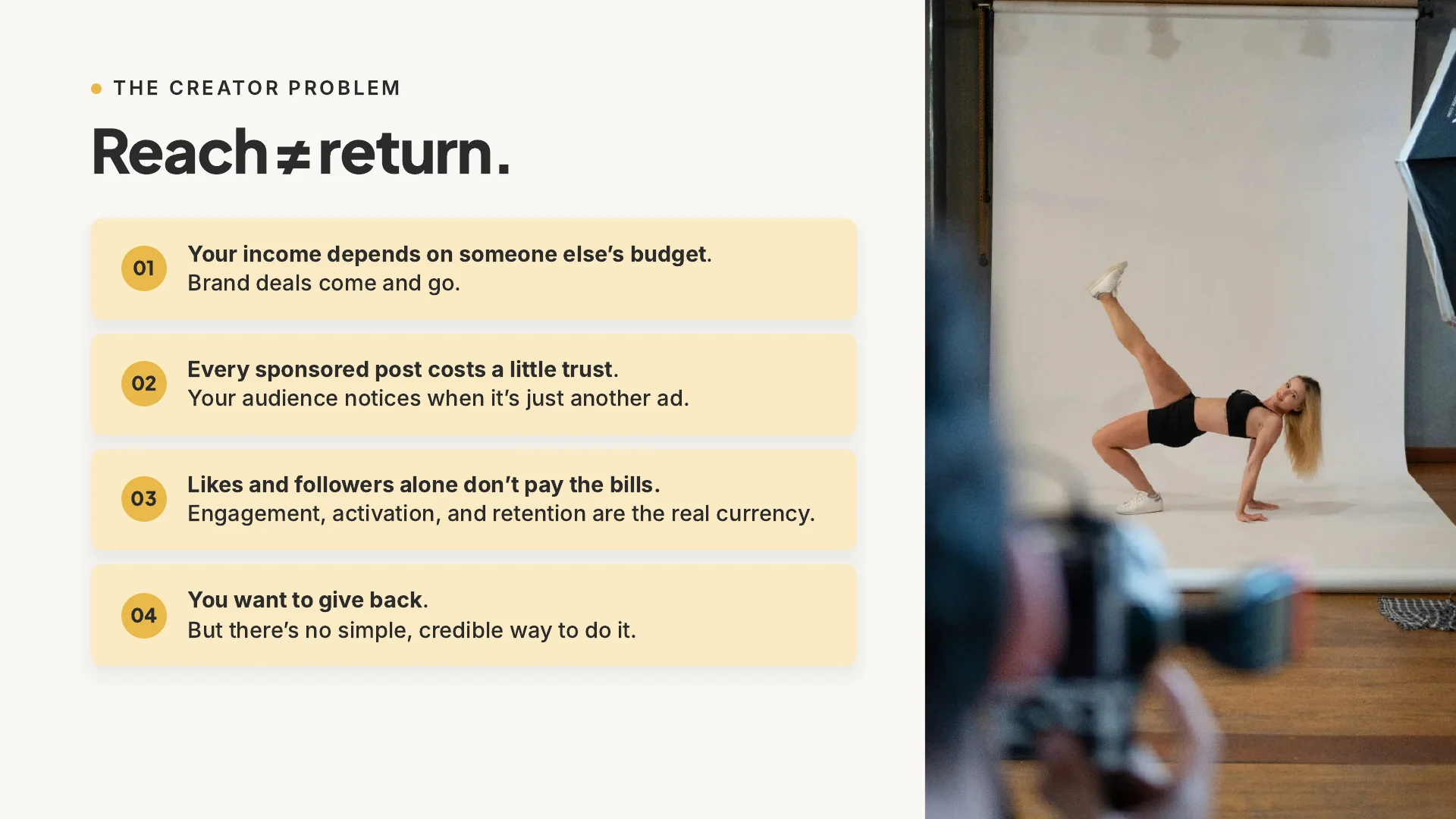 ChariFit pitch slide 2 of 13